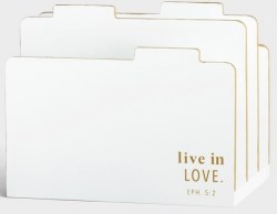 081983728921 Live In Love File Folder Holder