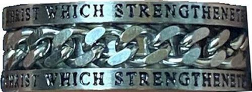 109114413109 Chain His Strength (Size 10 Ring)
