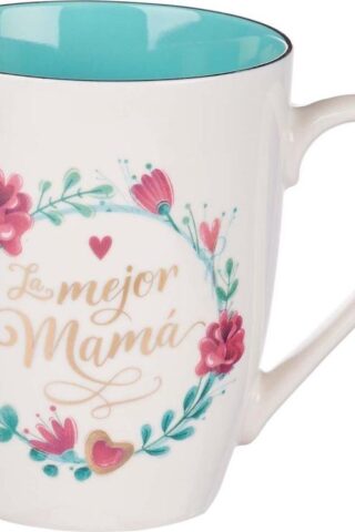 1220000137462 La Mejor Mama The Best Mom (Spanish) Ceramic Coffee/Tea Mug for Mothers - White/