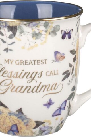 1220000325685 Large Ceramic Inspirational Coffee & Tea Scripture Mug for Grandmothers: Greates