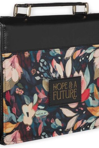 1220000326477 Fashion Vegan Leather Bible Cover for Women: Hope and a Future Inspirational Bib