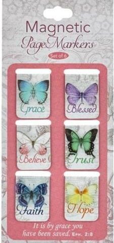 6006937129801 Butterfly Blessings Magnetic PageMarkers