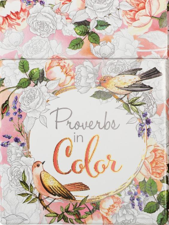 6006937135246 Proverbs in Color: Cards to Color and Share