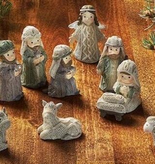 6006937163140 Cozy Knits Nativity Set