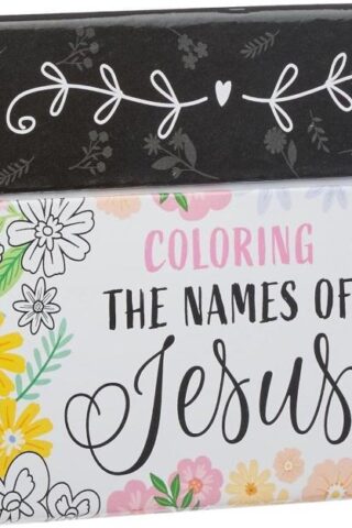 6006937167599 The Names of Jesus Boxed Coloring Cards