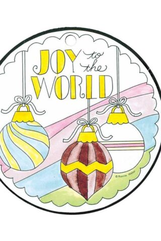 603799113755 Colorful Blessings Ornaments Joy To The World