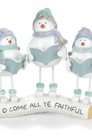 603799552905 O Come All Ye Faithful 3 Birds (Figurine)