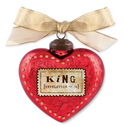 667665125570 King Vintage Heart (Ornament)