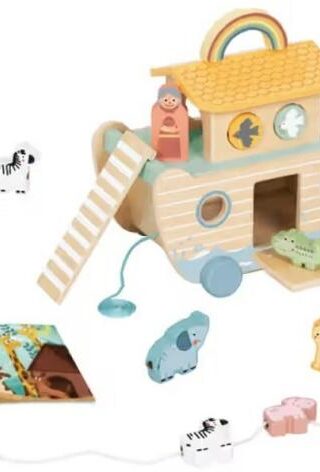 6972633378310 Wooden Noahs Ark With Book (Action Figure)