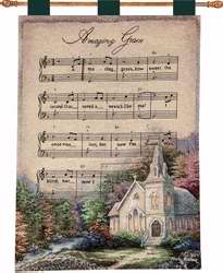 725734777034 Church In The Country Amazing Grace Wall Hanging