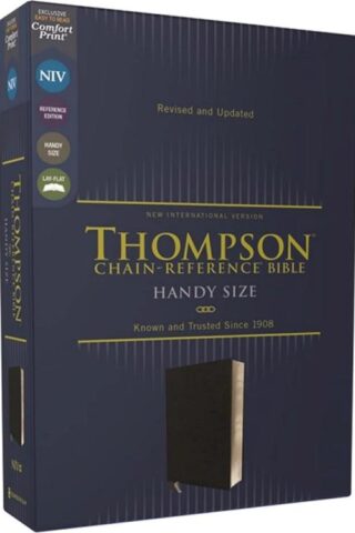 9780310459729 Thompson Chain Reference Bible Handy Size Comfort Print