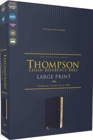 9780310459743 Thompson Chain Reference Bible Large Print Comfort Print
