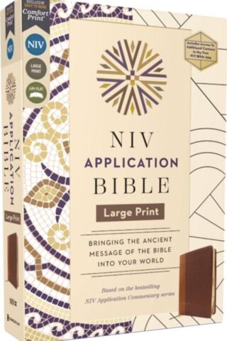 9780310465300 Application Bible Large Print Comfort Print