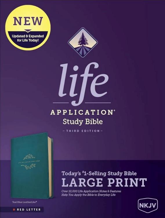 9781496452078 Life Application Study Bible Third Edition Large Print