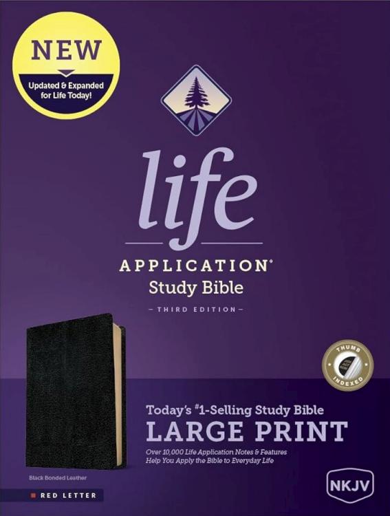 9781496452108 Life Application Study Bible Third Edition Large Print