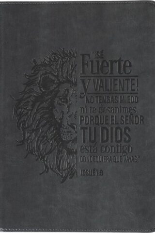 9781639522873 Scripture Journal in Spanish: Diario ClÃ¡sico Cierre Gris Sé Fuerte Jos. 1:9