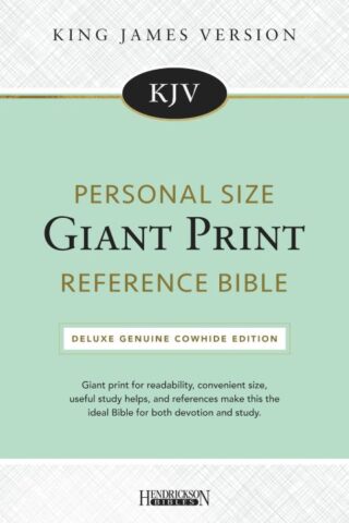 9781683071877 Personal Size Giant Print Reference Bible