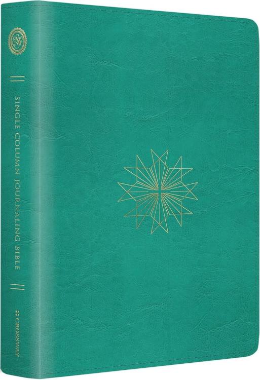 9798874900359 Single Column Journaling Bible Resplendent Cross Design
