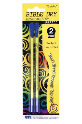 Bible Dry Highlighter Pencil Refill 2pack