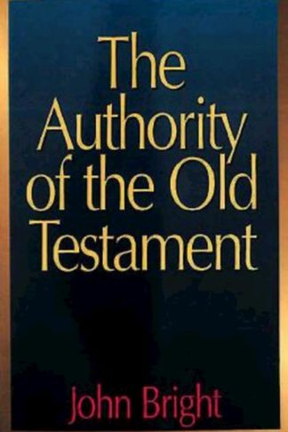 9780687030323 Authority Of The Old Testament
