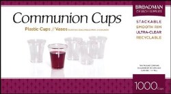 9780805471212 Plastic Communion Cups
